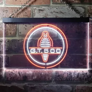 Ford Shelby Cobra GT500 Neon-Like LED Sign