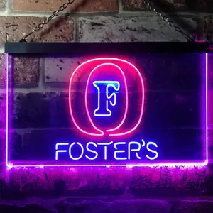 Foster's Lager - Logo 1 Neon-Like LED Sign