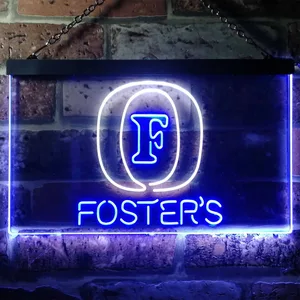 Foster's Lager - Logo 1 Neon-Like LED Sign