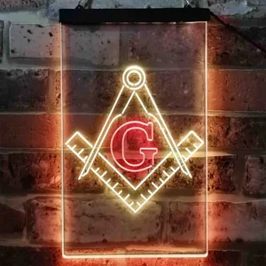 Freemasonry Neon-Like LED Sign