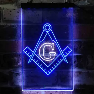 Freemasonry Neon-Like LED Sign