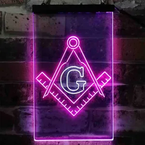 Freemasonry Neon-Like LED Sign