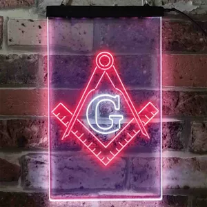 Freemasonry Neon-Like LED Sign