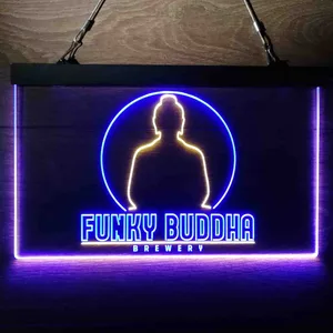 Funky Buddha Brewery Logo Neon-Like LED Sign