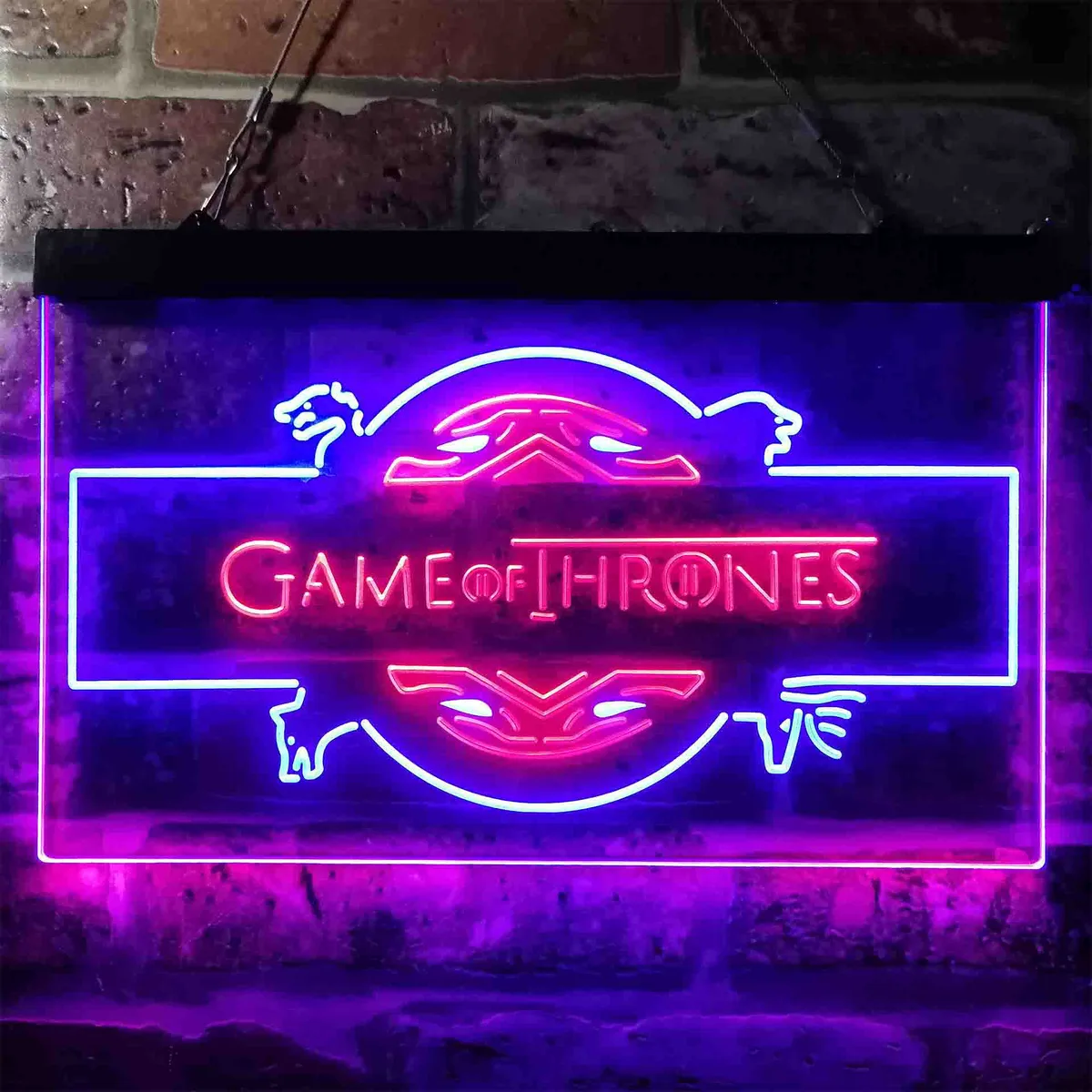 Game of Thrones Logo Neon-Like LED Sign