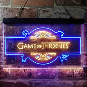 Game of Thrones Logo Neon-Like LED Sign