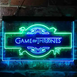 Game of Thrones Logo Neon-Like LED Sign