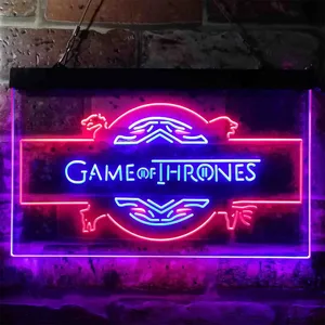 Game of Thrones Logo Neon-Like LED Sign