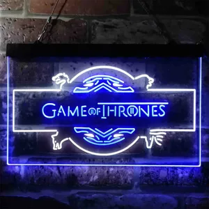 Game of Thrones Logo Neon-Like LED Sign