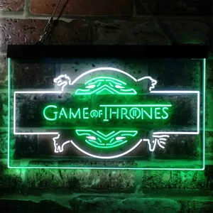Game of Thrones Logo Neon-Like LED Sign