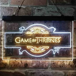 Game of Thrones Logo Neon-Like LED Sign