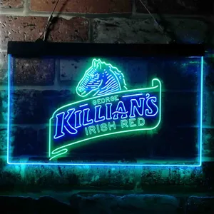 George Killian's Irish Red Logo Neon-Like LED Sign
