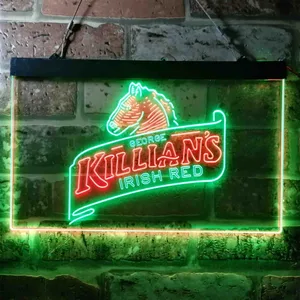 George Killian's Irish Red Logo Neon-Like LED Sign