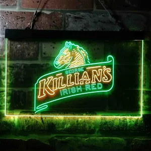 George Killian's Irish Red Logo Neon-Like LED Sign