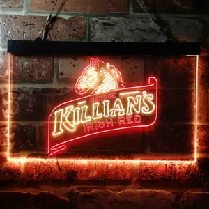 George Killian's Irish Red Logo Neon-Like LED Sign