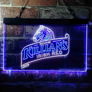 George Killian's Irish Red Logo Neon-Like LED Sign