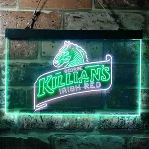 George Killian's Irish Red Logo Neon-Like LED Sign