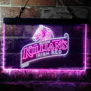 George Killian's Irish Red Logo Neon-Like LED Sign
