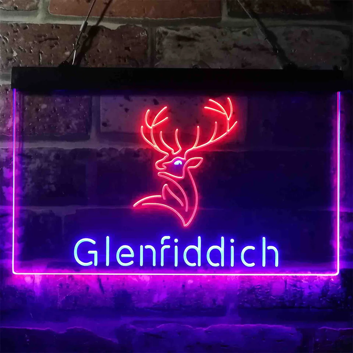 Glenfiddich Whisky Logo Neon-Like LED Sign