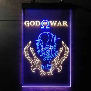 God Of War Kratos Blade Of Chaos Neon-Like LED Sign
