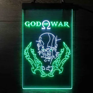 God Of War Kratos Blade Of Chaos Neon-Like LED Sign
