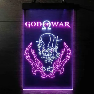 God Of War Kratos Blade Of Chaos Neon-Like LED Sign