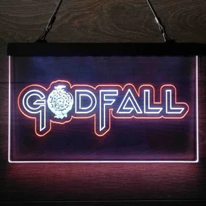 Godfall Logo Neon-Like LED Sign
