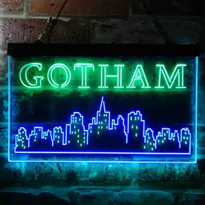 Gotham City Neon-Like LED Sign