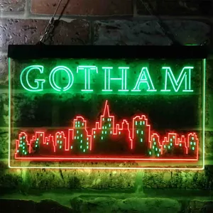 Gotham City Neon-Like LED Sign