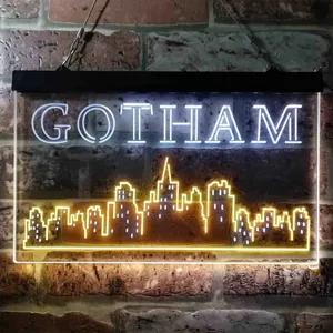Gotham City Neon-Like LED Sign