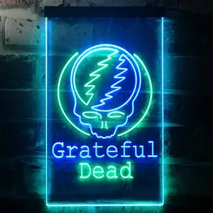 Grateful Dead Skull Neon-Like LED Sign