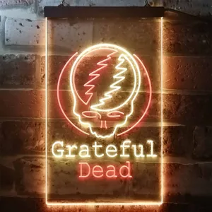 Grateful Dead Skull Neon-Like LED Sign