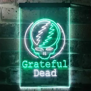 Grateful Dead Skull Neon-Like LED Sign