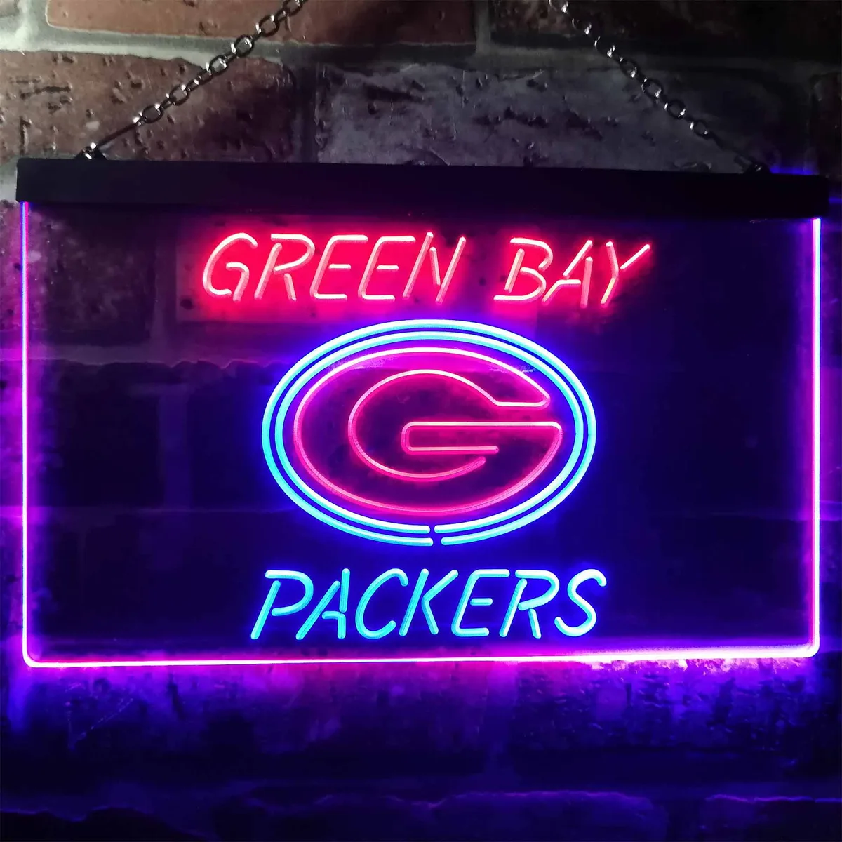 Green Bay Packers Logo 1 Neon-Like LED Sign