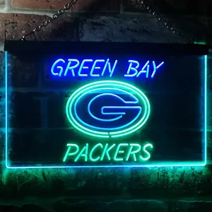 Green Bay Packers Logo 1 Neon-Like LED Sign