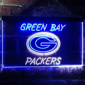 Green Bay Packers Logo 1 Neon-Like LED Sign