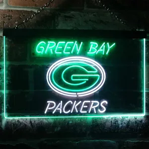 Green Bay Packers Logo 1 Neon-Like LED Sign
