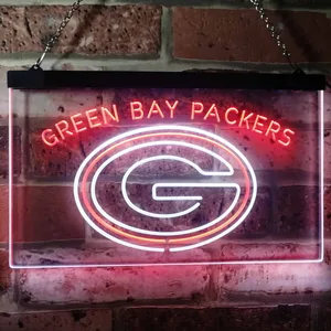 Green Bay Packers Neon-Like LED Sign