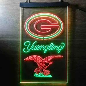 Green Bay Packers Yuengling Neon-Like LED Sign