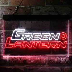 Green Lantern Neon-Like LED Sign