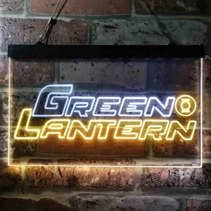 Green Lantern Neon-Like LED Sign