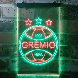 Gremio Foot-Ball Porto Alegrense Logo Neon-Like LED Sign