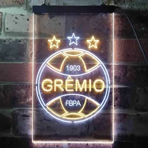 Gremio Foot-Ball Porto Alegrense Logo Neon-Like LED Sign