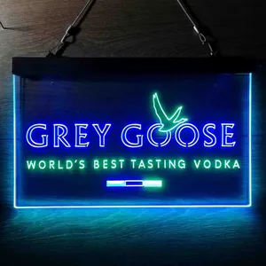 Grey Goose Logo Neon-Like LED Sign