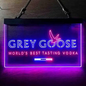 Grey Goose Logo Neon-Like LED Sign