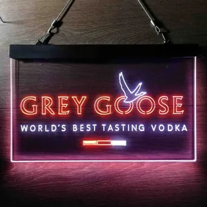 Grey Goose Logo Neon-Like LED Sign