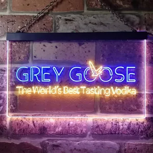 Grey Goose Neon-Like LED Sign