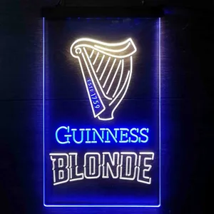 Guiness Blonde Neon-Like LED Sign