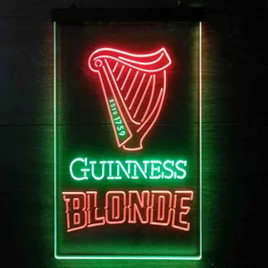 Guiness Blonde Neon-Like LED Sign
