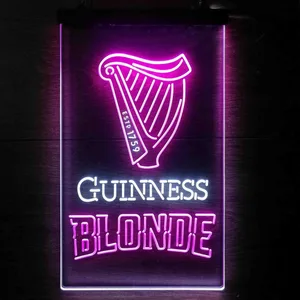 Guiness Blonde Neon-Like LED Sign
